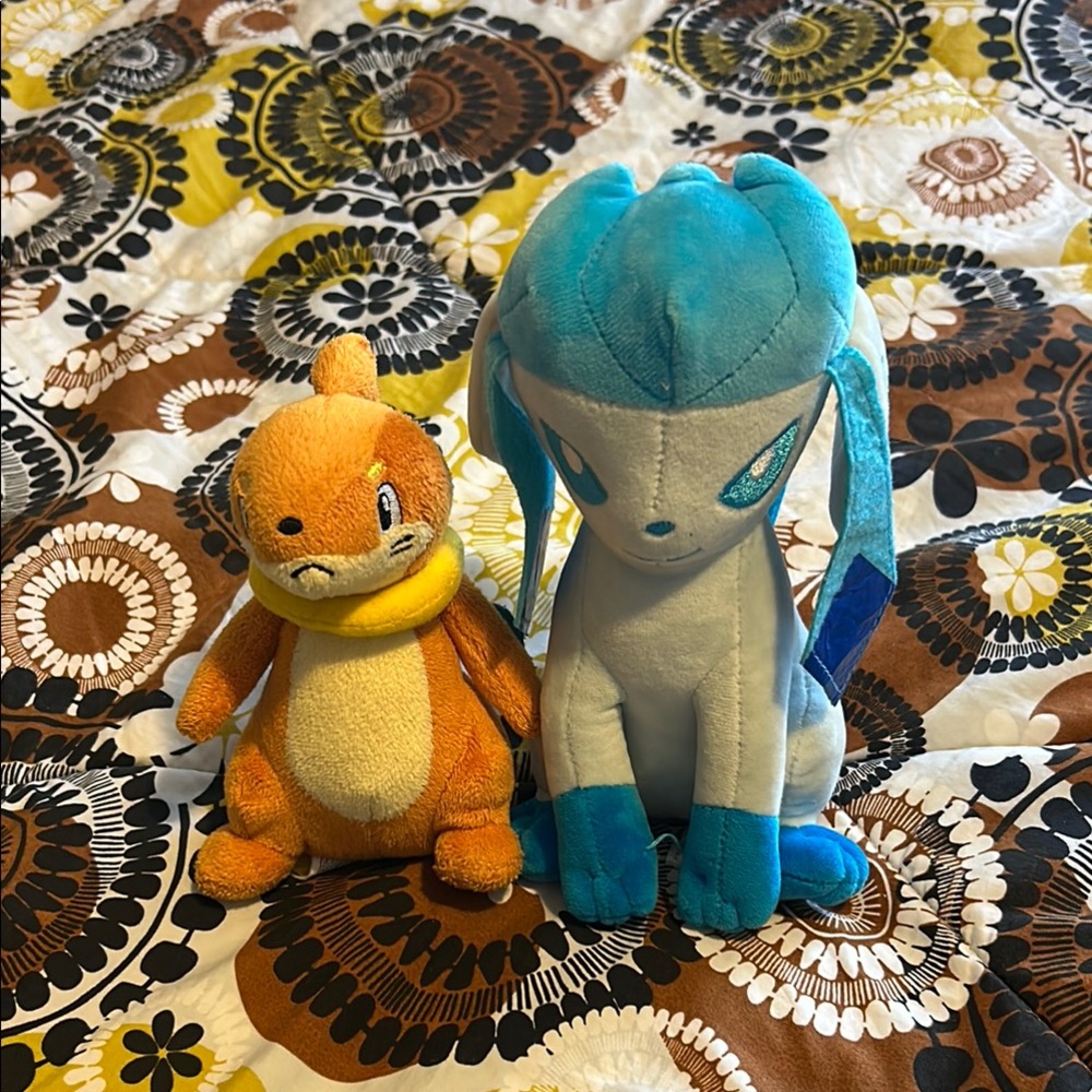 Vibrant Orange and Blue Small Pet Toys